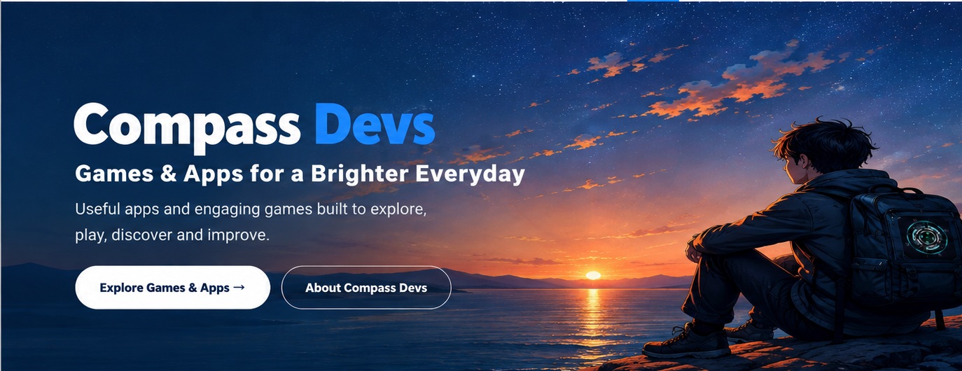 Compass Devs — Games & Apps for a Brighter Everyday