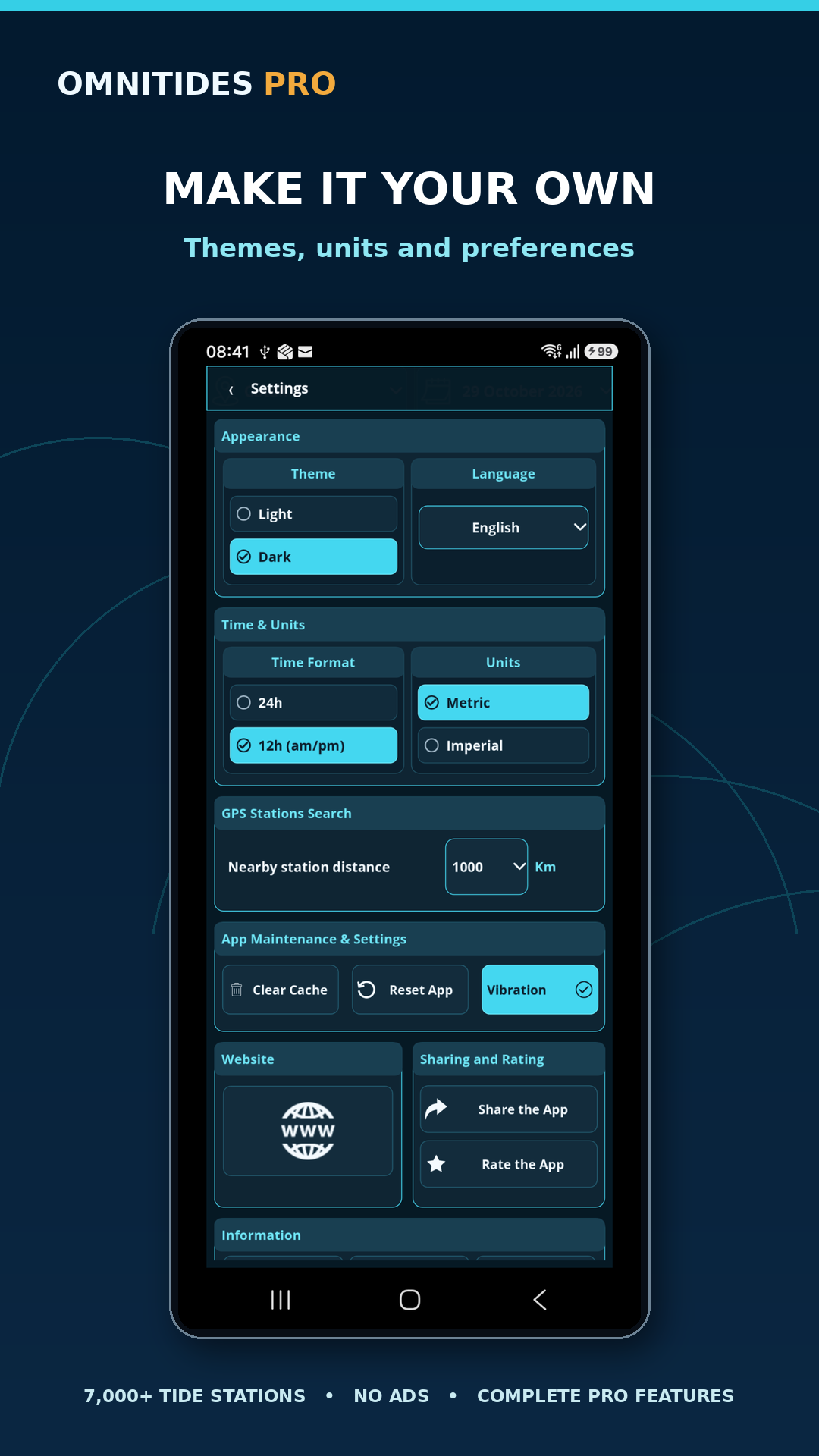 OmniTides Pro screenshot 8