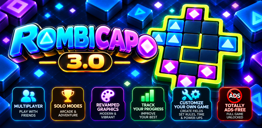 Rombicapo 3.0 feature graphic