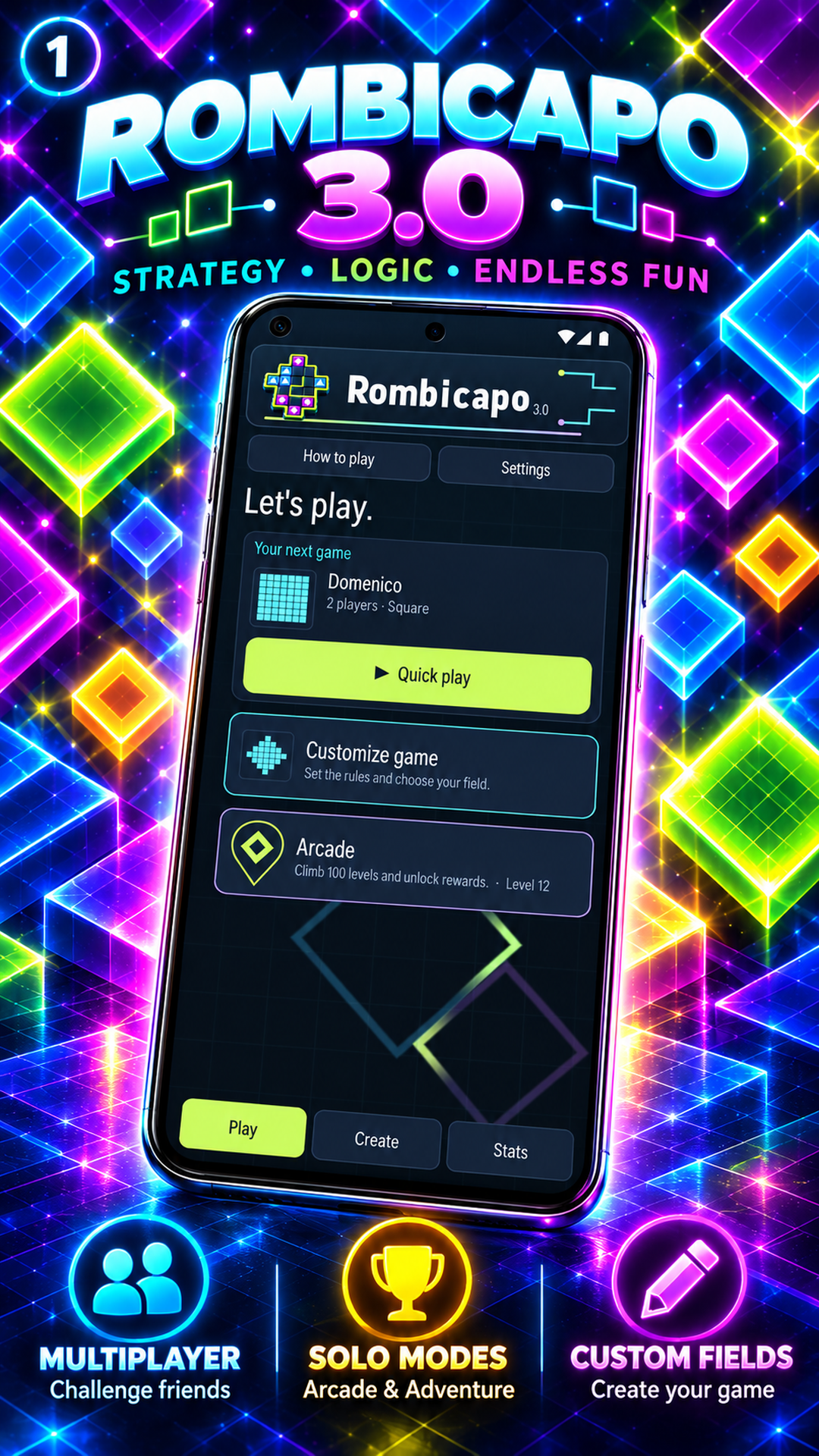 Rombicapo screenshot 1